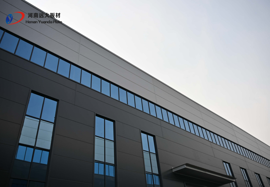 新建廠房外墻優(yōu)選材料：河南遠(yuǎn)大聚氨酯封邊巖棉板應(yīng)用案例（十六棟）(圖2)