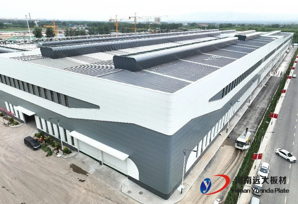 臨汾 甘亭工業(yè)園 圓弧轉(zhuǎn)角板